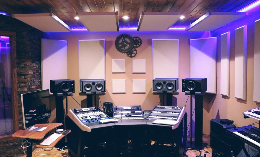 professional music recording studio